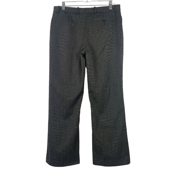 Calvin Klein Womens Modern Fit Dress Pants Black Gray Bootcut Size 12P - Picture 2 of 11